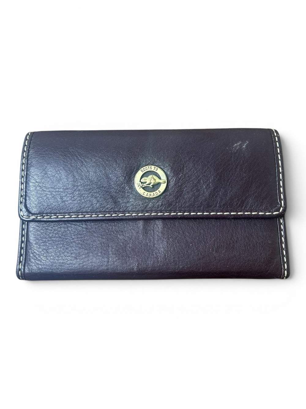 Roots Canada Brown Leather Wallet
